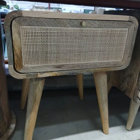 ALISHAN 1 DRAWER BEDSIDE TABLE