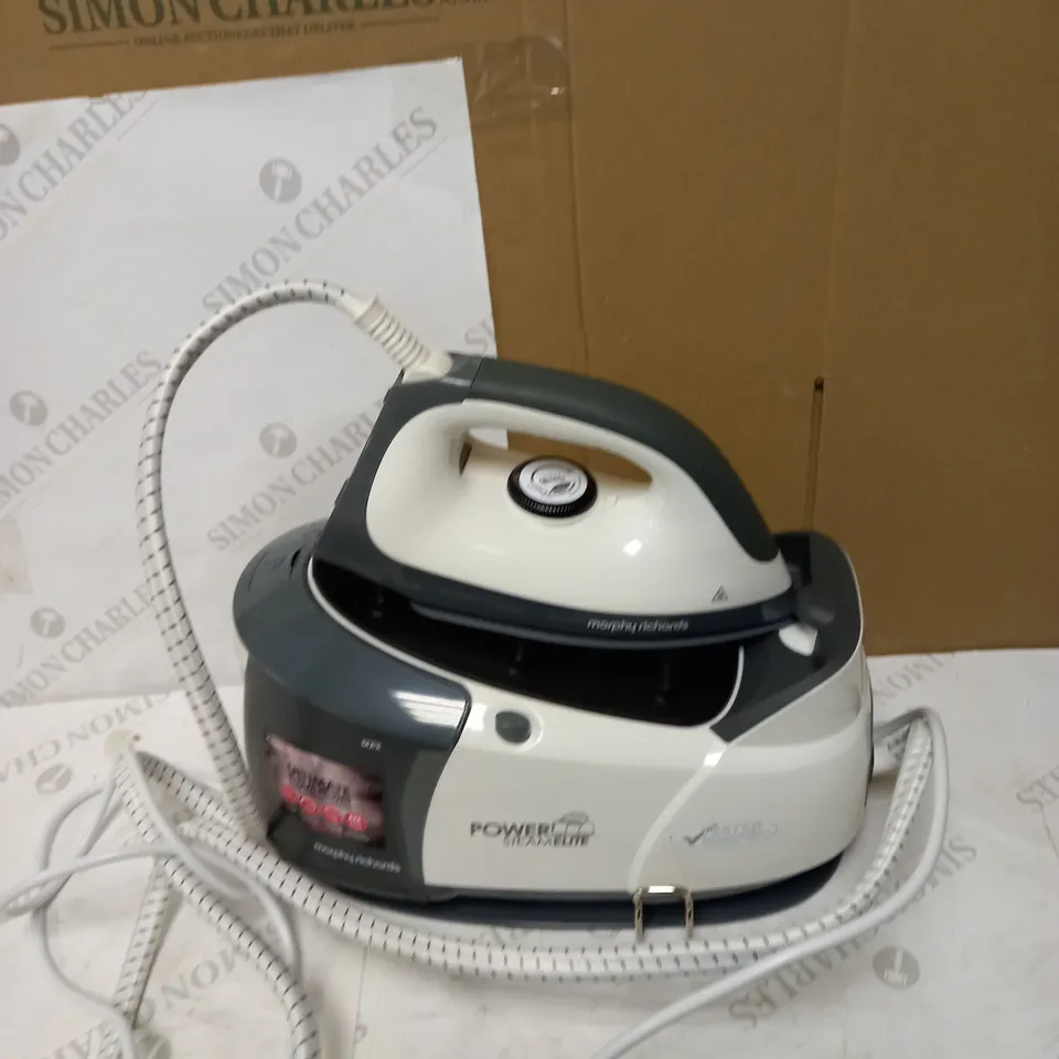 MORPHY RICHARDS POWER STEAM ELITE STEAM GENERATOR IRON GREY 