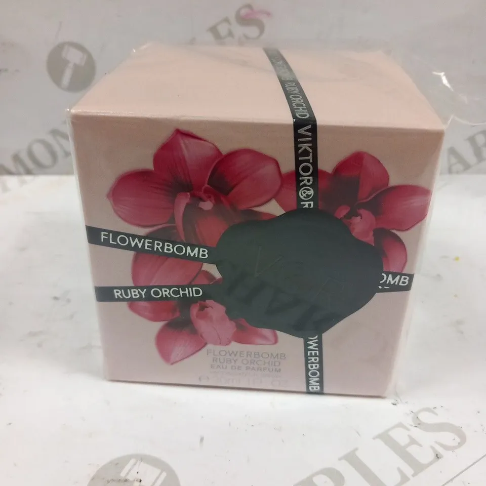 BOXED VIKTOR AND ROLF FLOWER BOMB RUBY ORCHID EAU DE PARFUM 30ML