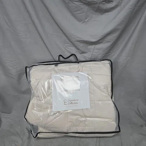 CATHERINE LANSFIELD SIGNATURE COLLECTION QUILTED BEDSPREAD – 220 X 220 CM