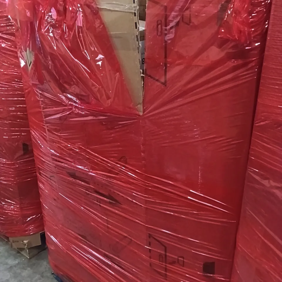 PALLET OF ASSORTED ITEMS INCLUDING - TOASTER, 27" MONITOR FULL HD 
