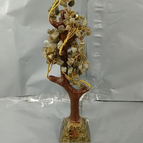 APPROXIMATELY 30 BOXED DECORATIVE TREES (SIZE 23X5X1 CM) - MULTI COLOR & BROWN
