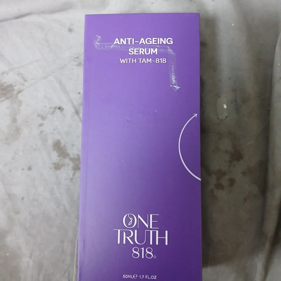 ONE TRUTH 818 ANTI-AGEING SERUM – 50ML (BOXED)