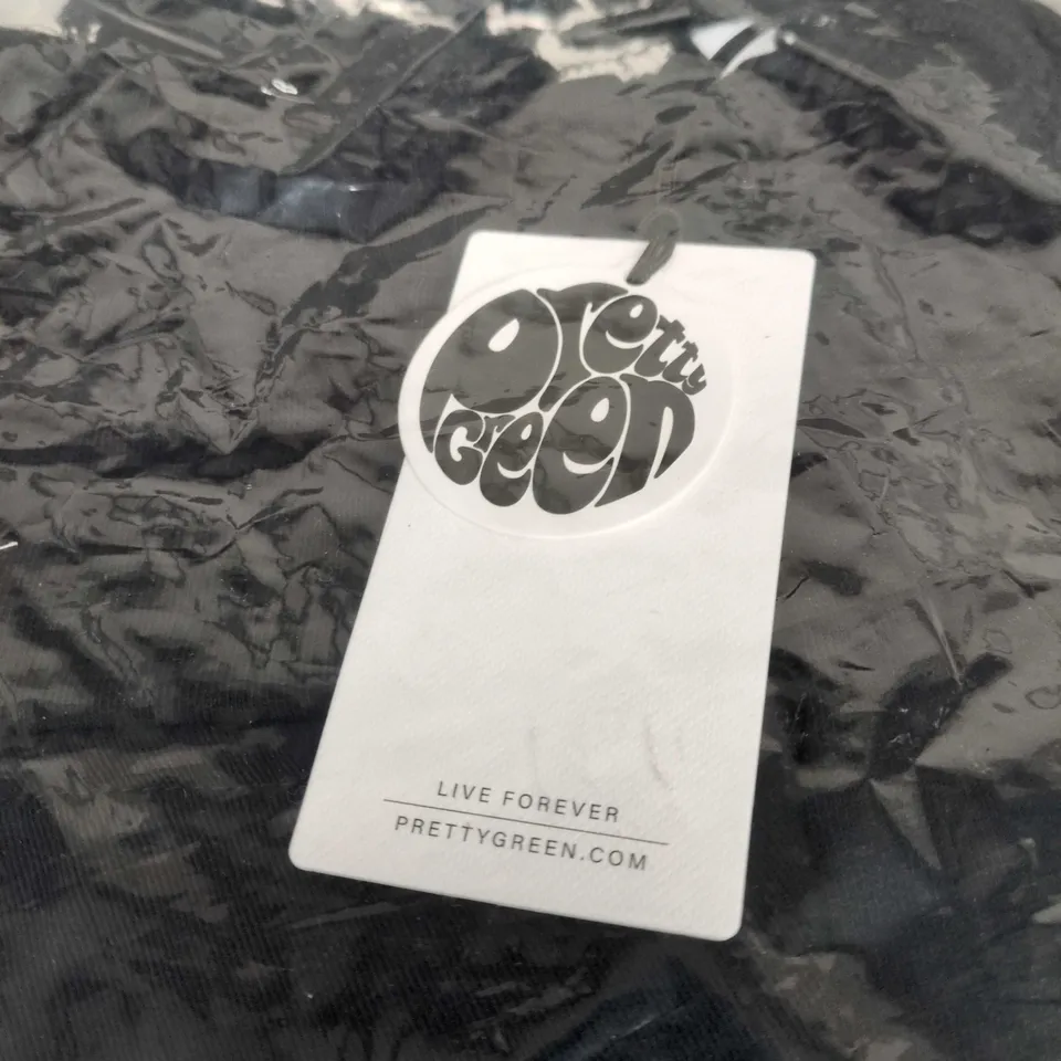 PRETTY GREEN STAMFORD SHORTS – BLACK, XS