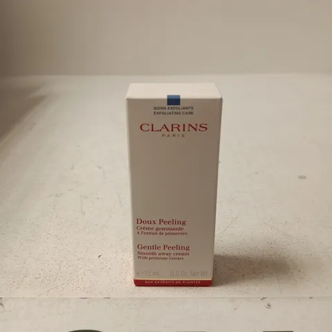 CLARINS GENTLE PEELING – EXFOLIATING CREAM, 15 ML (BOXED)