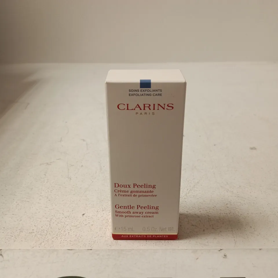 CLARINS GENTLE PEELING – EXFOLIATING CREAM, 15 ML (BOXED)