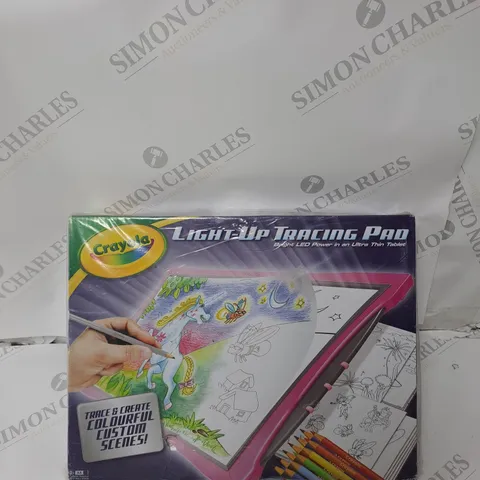 BOXED CRAYOLA LIGHT UP TRACING PAD ASSORTMENT