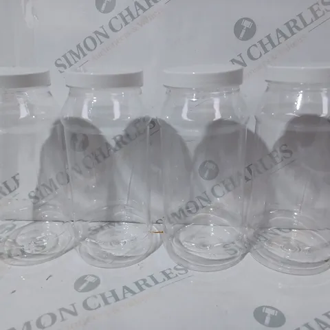 BOXED UNBRANDED SET OF 10 TRANSPARENT PLASTIC FOOD CONTAINERS