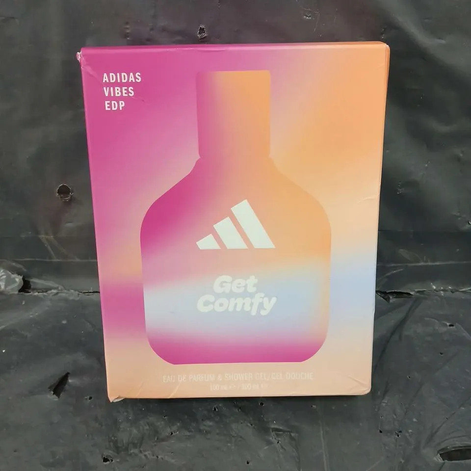 ADIDAS VIBES GET COMFY EAU DE PARFUM GIFT SET - COLLECTION ONLY 