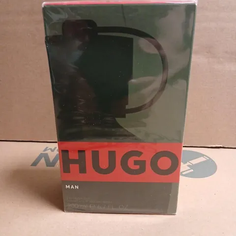 BOXED AND SEALED HUGO MAN EAU DE TOILETTE 200ML