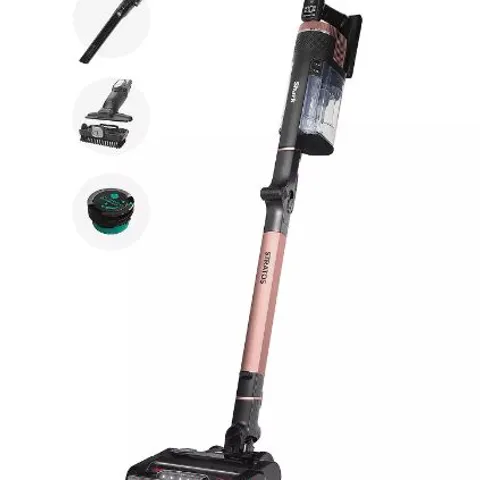 SHARK STRATOS CORDLESS STICK VACUUM WITH ANTI HAIR-WRAP POWERFINS TECHNOLOGY AND FLEXOLOGY 60 MINS - IZ400UK