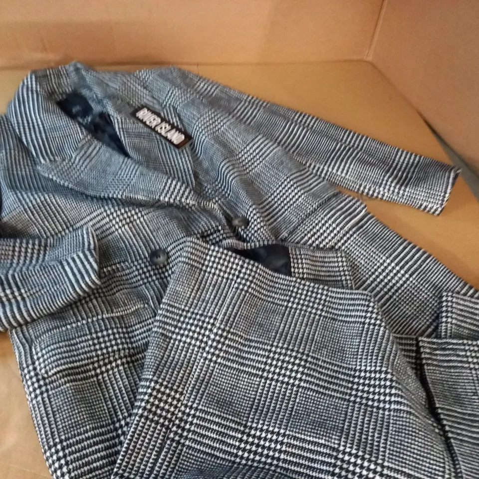 RIVER ISLAND YUPPIE POWER COAT - UK 12