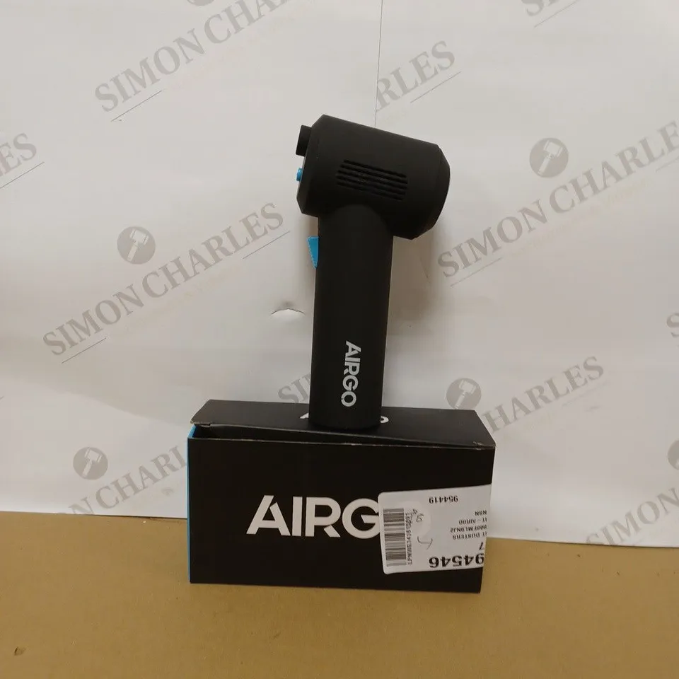 IT DUSTERS AIRGO V8CORLDESS ELECTRIC AIR DUSTER 