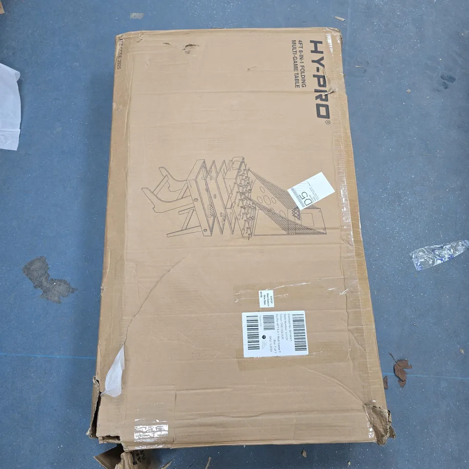 HP-PRO 4FT 8-IN-1 FOLDING MULTI GAME TABLE - COLLECTION ONLY