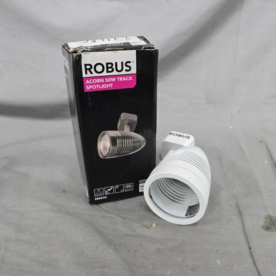 BOXED ROBUS ACCRON 50W TRACK SPOTLIGHT