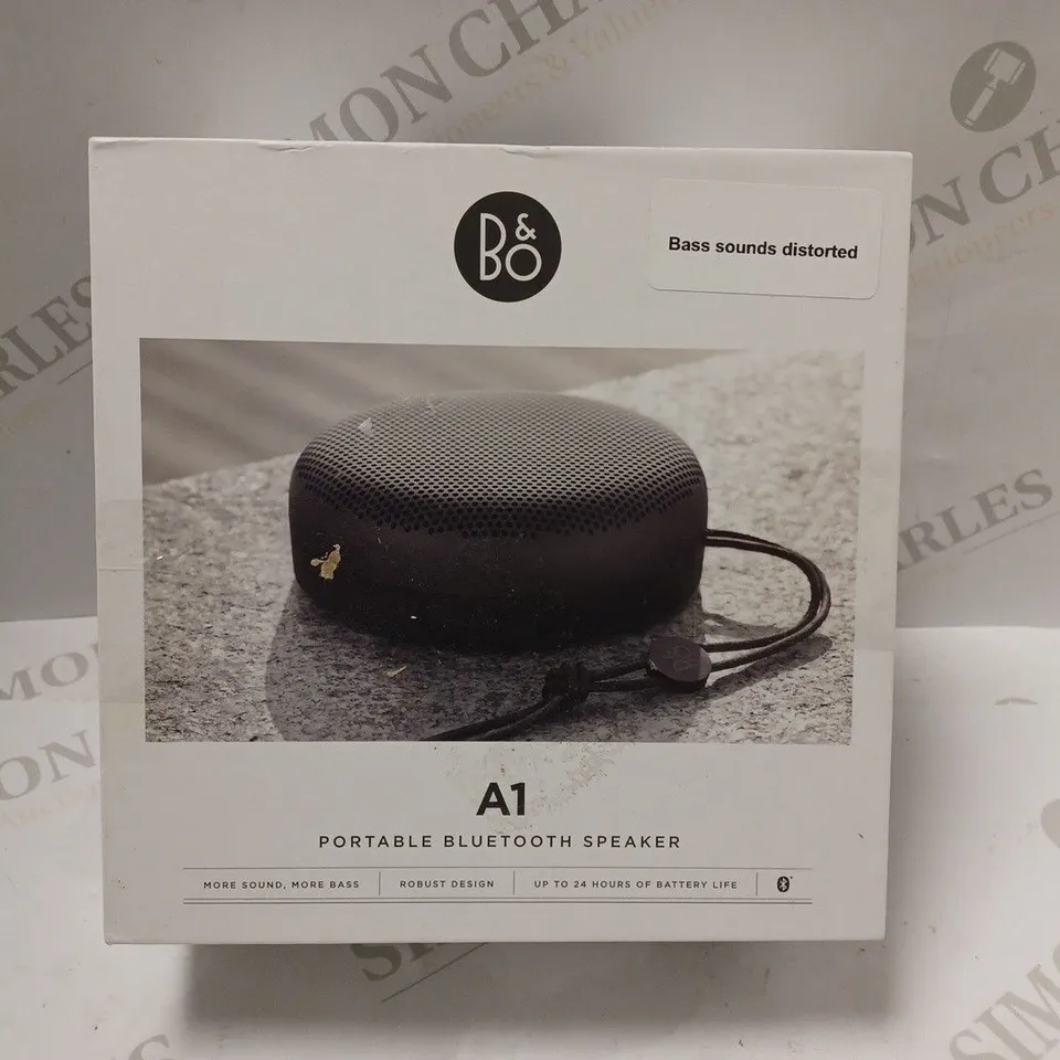 BOXED BANG & OLUFSEN A1 PORTABLE BLUETOOTH SPEAKER
