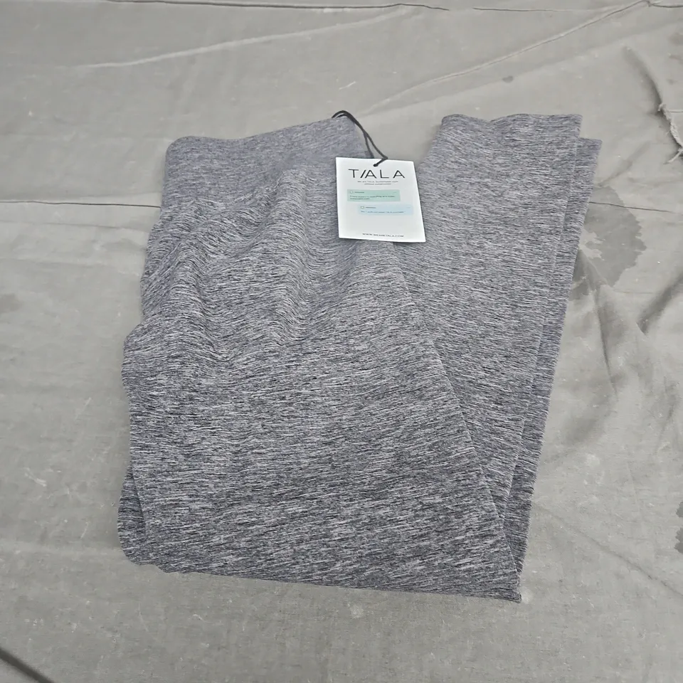 TALA SCULPT SEAMLESS HIGH WAISTED SCRUNCH LEGGING IN CHARCOAL MARL SIZE L