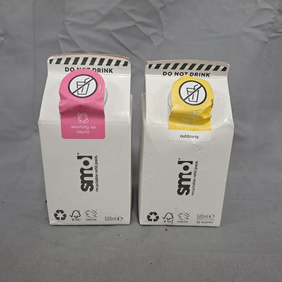 APPROXIMATELY 10 ASSORTED HOUSEHOLD ITEMS TO INCLUDE WASHING UP LIQUID, AND FABRIC CONDITIONER - COLLECTION ONLY