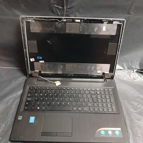 LENOVO LAPTOP – SILVER LID, SCREEN/DISPLAY ASSEMBLY REMOVED (NON-FUNCTIONAL)