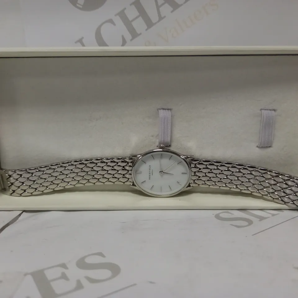 ROSEFIELD AMS|NYC JAPAN MOVEMENT STAINLESS STEEL WATCH