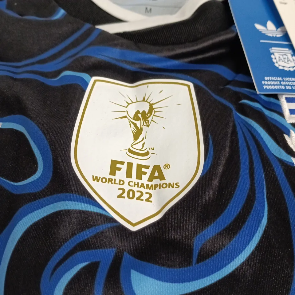 ADIDAS ARGENTINA NATIONAL FOOTBALL JERSEY MEDIUM TAGGED
