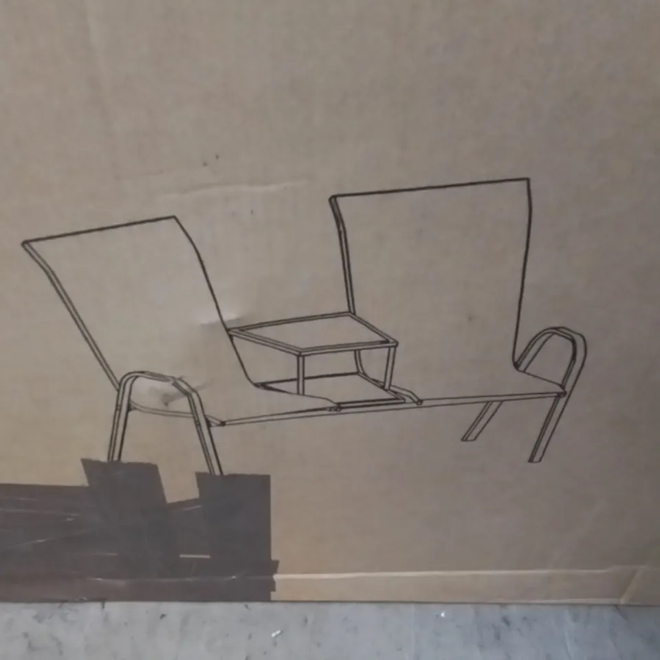 BOXED HAWAII DUO SEAT - GUN METAL (1 BOX)