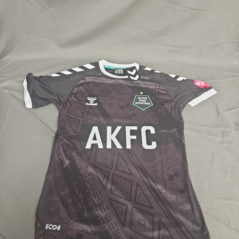 HUMMEL AKFC JERSEY IN BLACK - MEDIUM