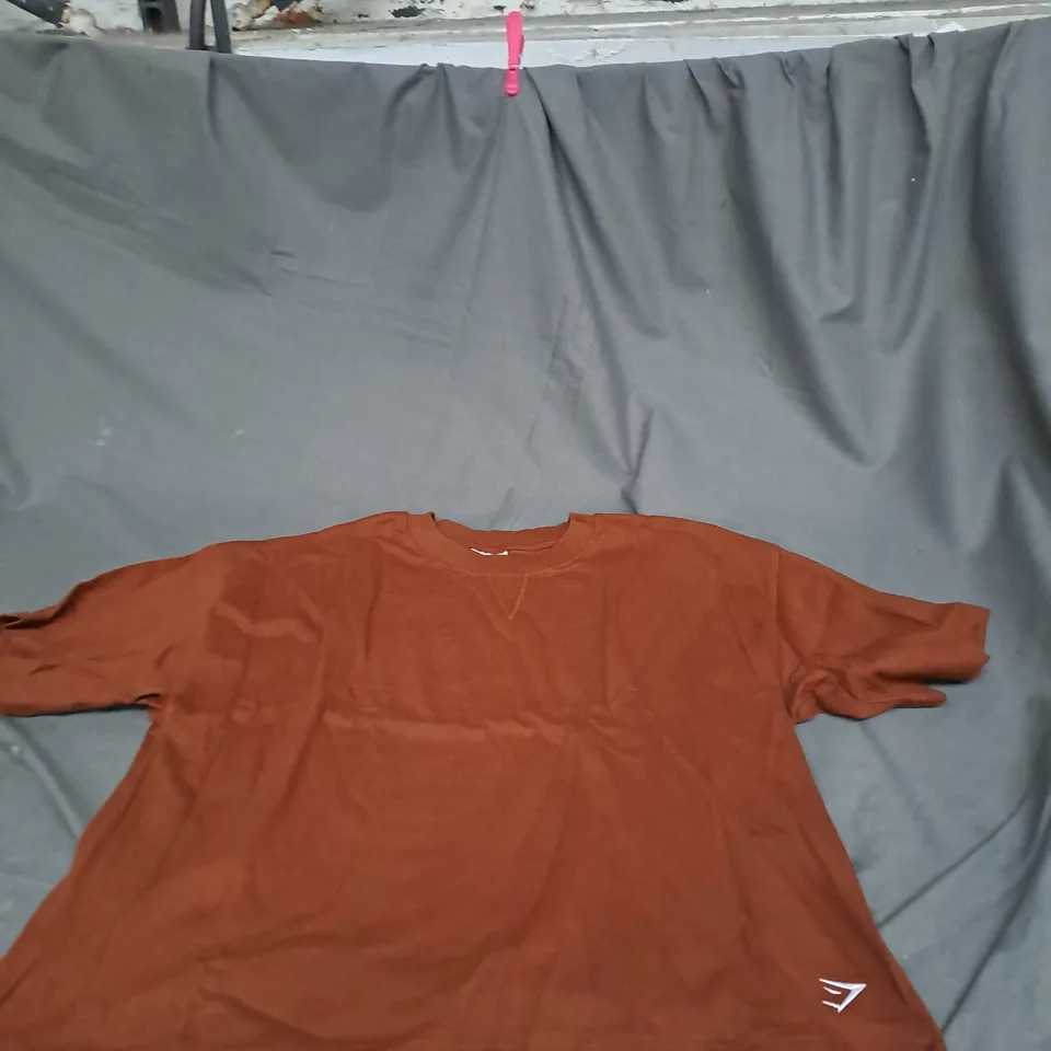 GYMSHARK HEAVYWEIGHT COTTON T-SHIRT SIZE M