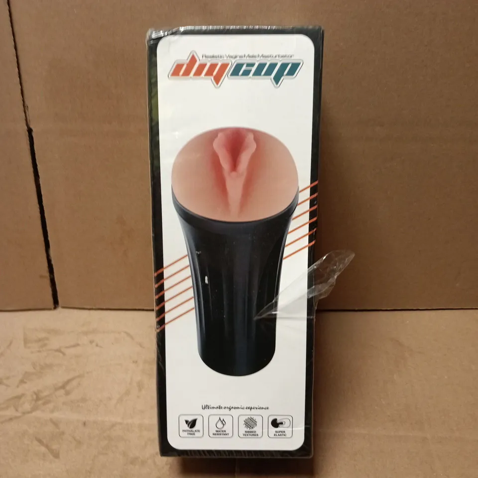 SEALED DIY CUP REALISTIC VAGINA MALE MASTURBATOR