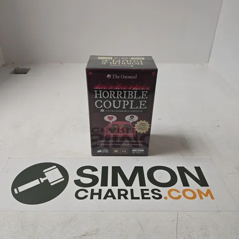BOXED AND SEALED THE OATMEAL HORRIBLE COUPLE EXTRA HORRIBLE EDITION