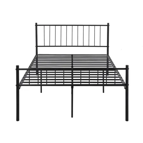 KESSIE SMALL DOUBLE BED BLACK