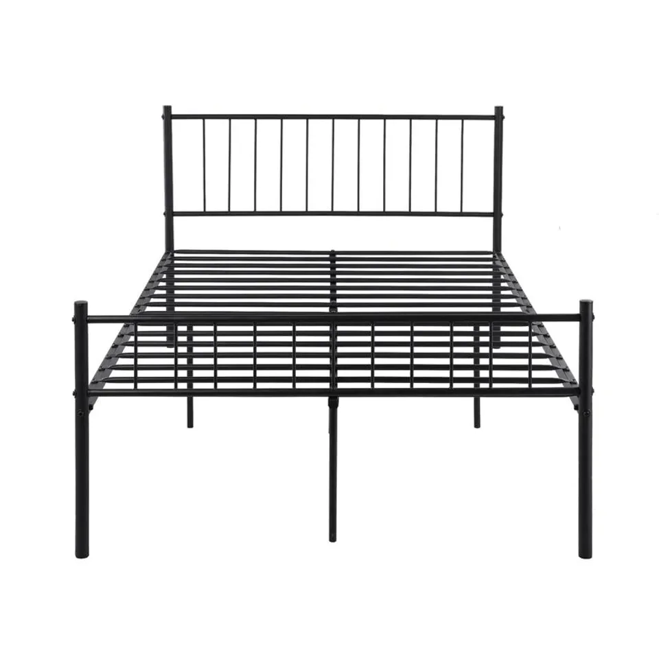 KESSIE SMALL DOUBLE BED BLACK