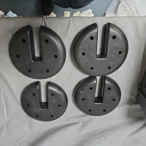SET OF 4 X  2.3 KGS WEIGHTS 