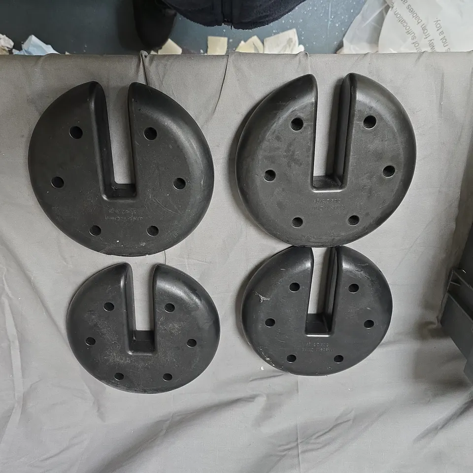 SET OF 4 X  2.3 KGS WEIGHTS 