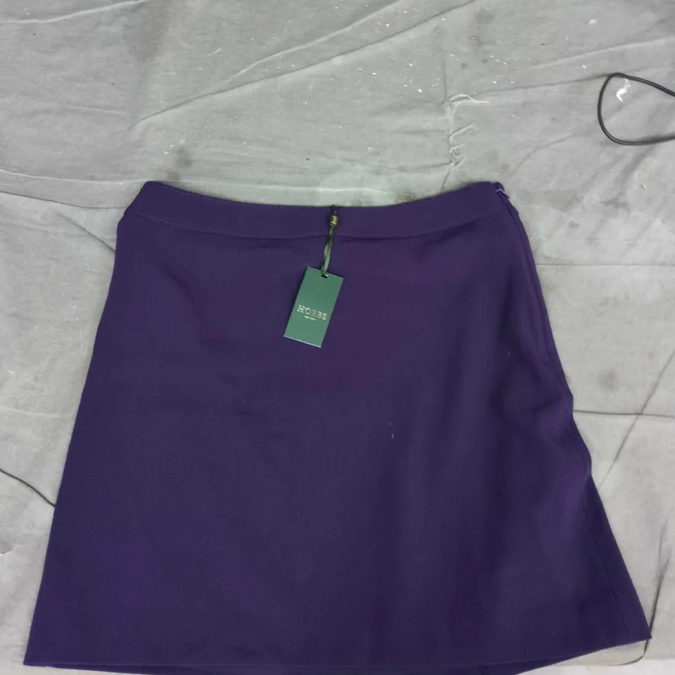 HOBBS FENELLA SKIRT – PURPLE (GRAPE PURPLE), UK 12