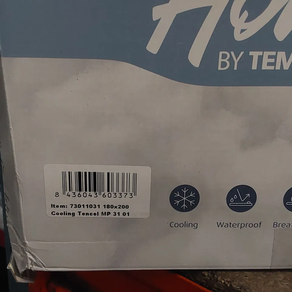 BOXED TEMPUR COOLING MATTRESS PROTECTOR 