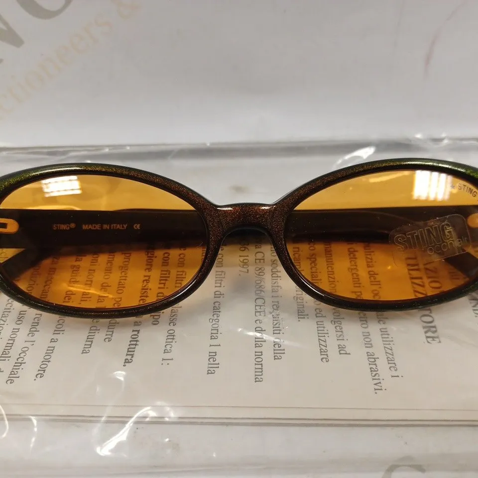 BOX OF APPROX 8 STING 6191 ORANGE SUNGLASSES 