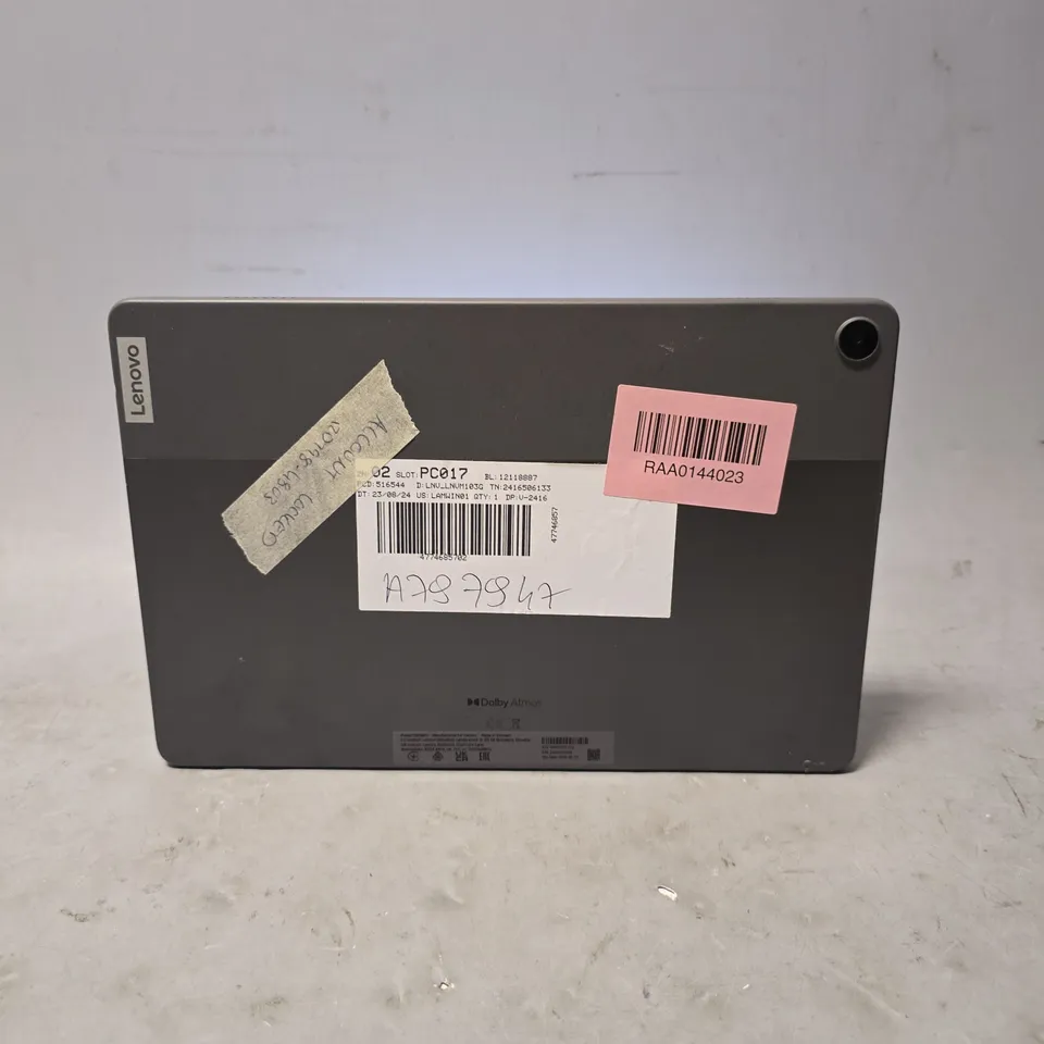 LENOVO M10 TABLET