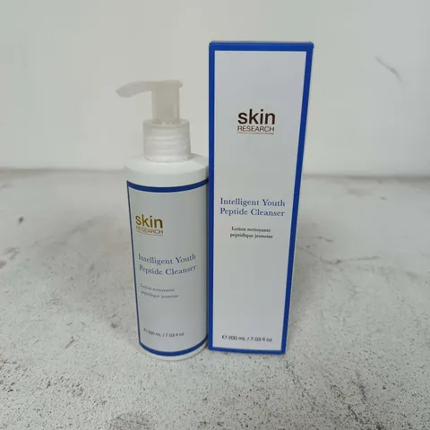 BOXED SKIN RESEARCH INTELLIGENT YOUTH PEPTIDE CLEANSER (200ML)