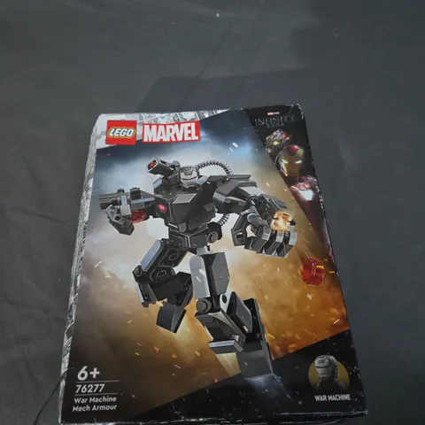 BOXED LEGO SUPER HEREOS WAR MACHINE MECH ARMOUR BUILDING TOY SET 76277