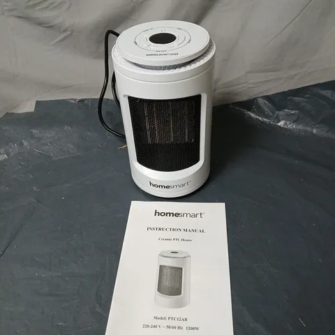 HOME SMART CERAMIC PTC HEATER WITH MANUAL BOXED