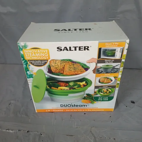 BOXED SALTER DUOSTEAM 