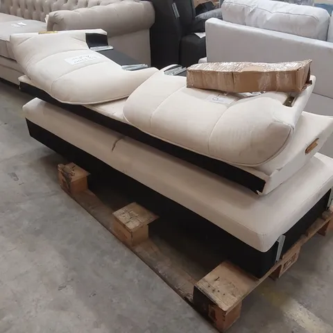 DESIGNER 2 SEATER FABRIC SOFA 