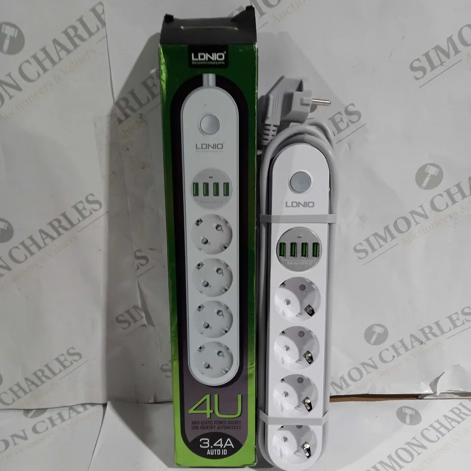 BOXED LDNIO POWER SOCKET - EUROPEAN PLUG 
