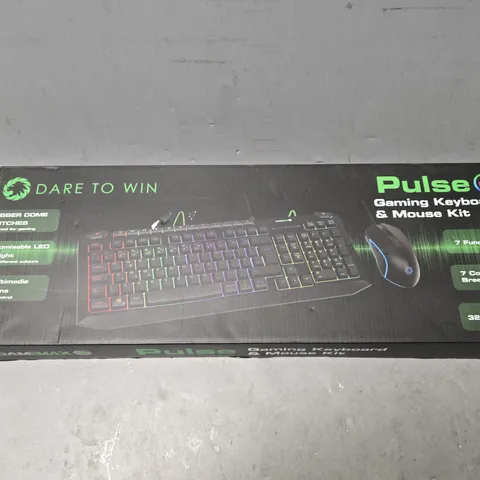 BOXED PULSE RGB GAMING KEYBOARD & MOUSE KIT