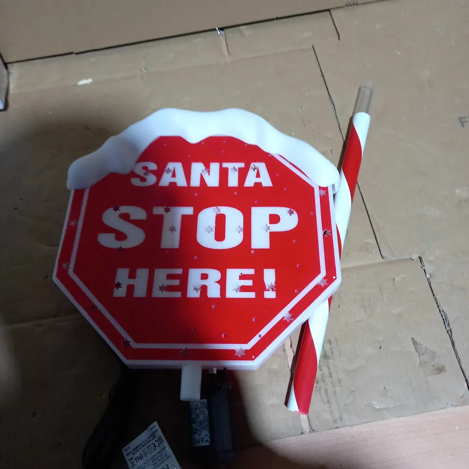 SANTA EXTERIOR LIGHTING DECORATION