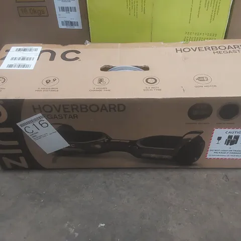 BOXED ZINC MEGASTAR HOVERBOARD - CHROME