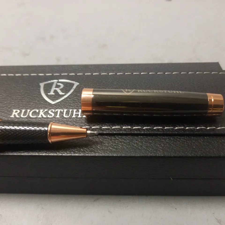 RUCKSTUHL ROLLERBALL PEN IN GIFT BOX