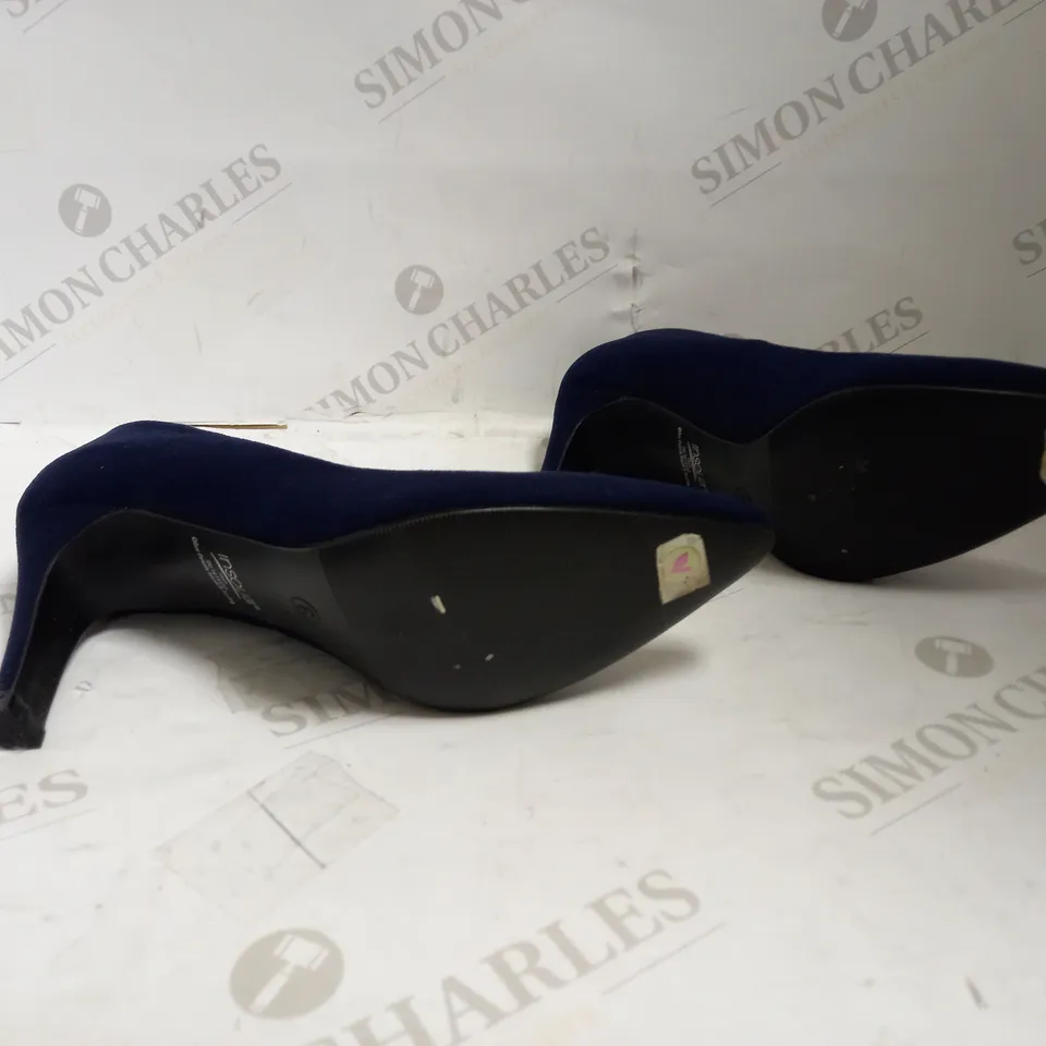 M&S HOTTER INSOLIA BLUE HEELS - SIZE 6