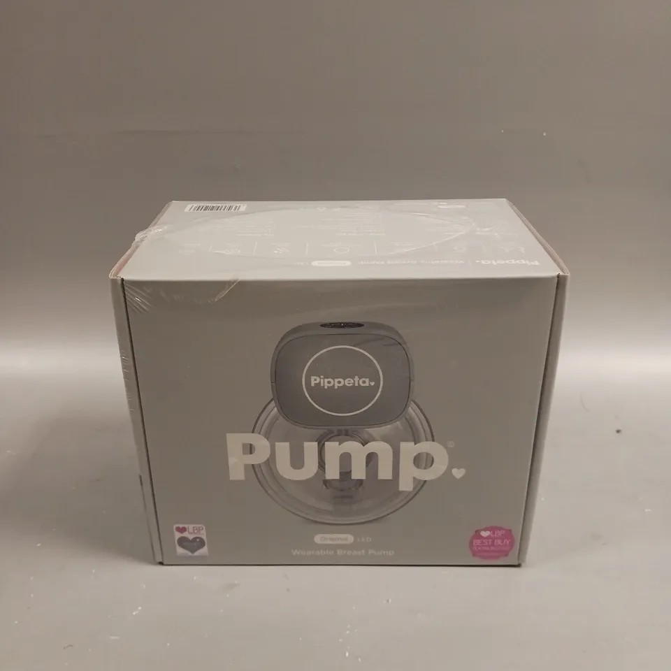 BOXED SEALED PIPPETA WEARABLE BREAST PUMP 